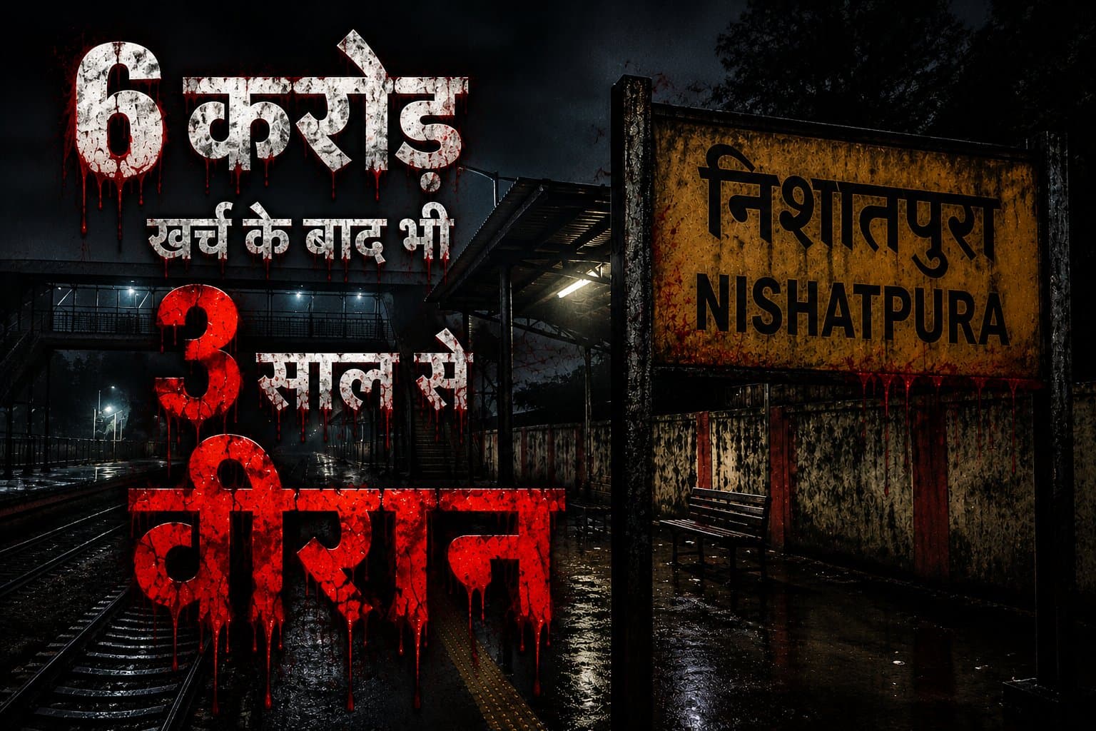 Nishatpura Railway Station bhopal: भोपाल का निशातपुरा रेलवे स्टेशन 3 साल से वीरान, 6 करोड़ खर्च के बाद भी ट्रेनों का इंतजार