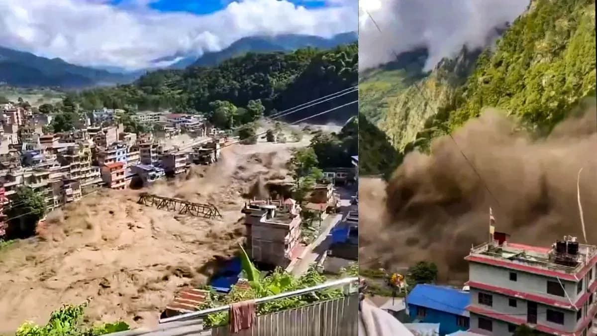 नेपाल में बाढ़ और लैंडस्लाइड से भारी तबाही: 178 की मौत, 300 भारतीय लापता, भारत ने भेजी मदद