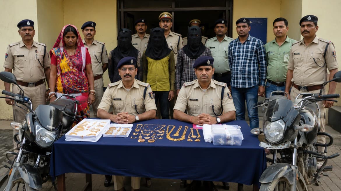 राजगढ़ में किन्नर बनकर महिलाओं से ठगते थे गहने, धार्मिक चमत्कार का झांसा देकर अंतरजिला गिरोह का पर्दाफाश